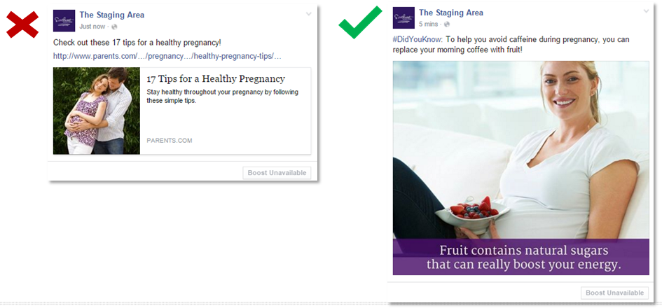 Create your own social content.
